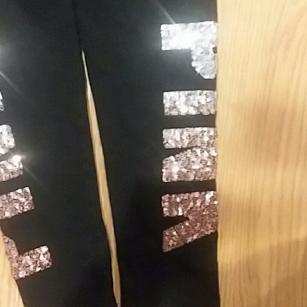 Pink leggings